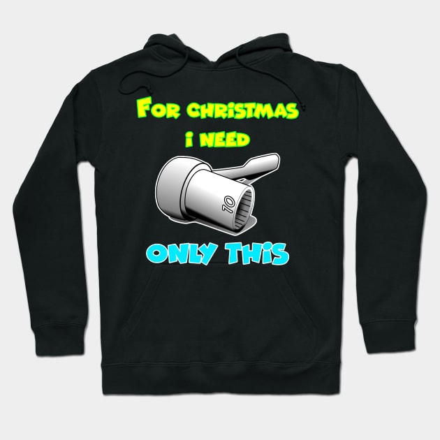 Merry chrismas, car guy, car enthusiast merry chrismas, happy holidays, 10mm socket wrench  (4) Hoodie by CarEnthusast